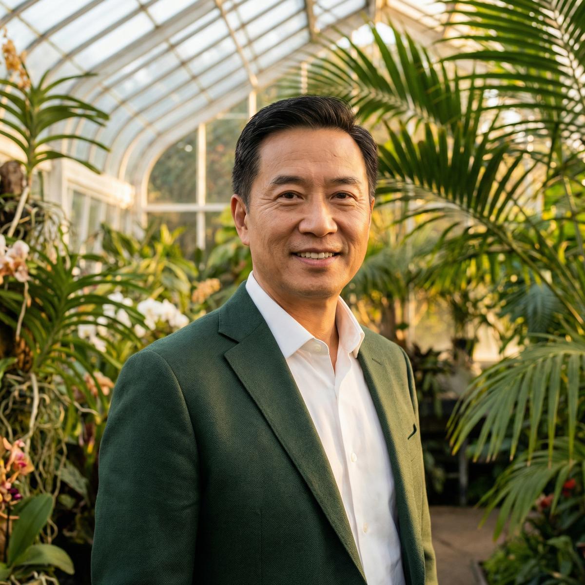 无限臀山植物专家陈明远